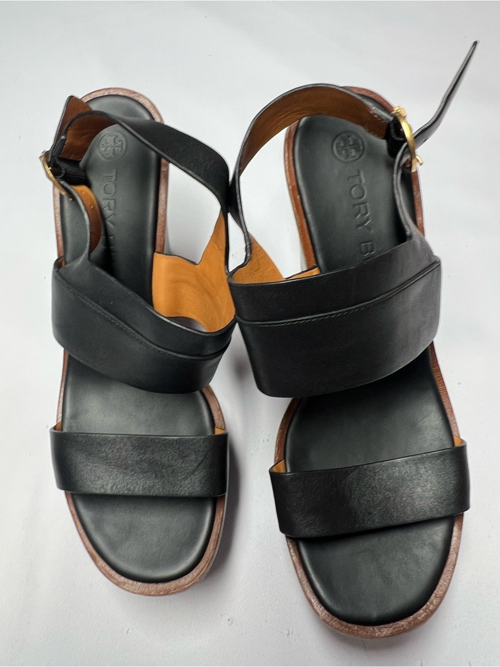 Tory Burch Selby wedge sandals 9M
